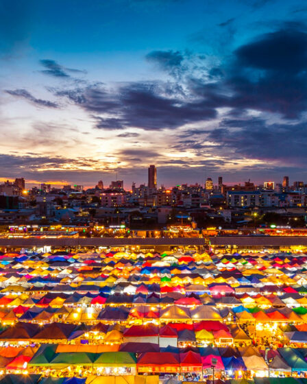 marchés à bangkok