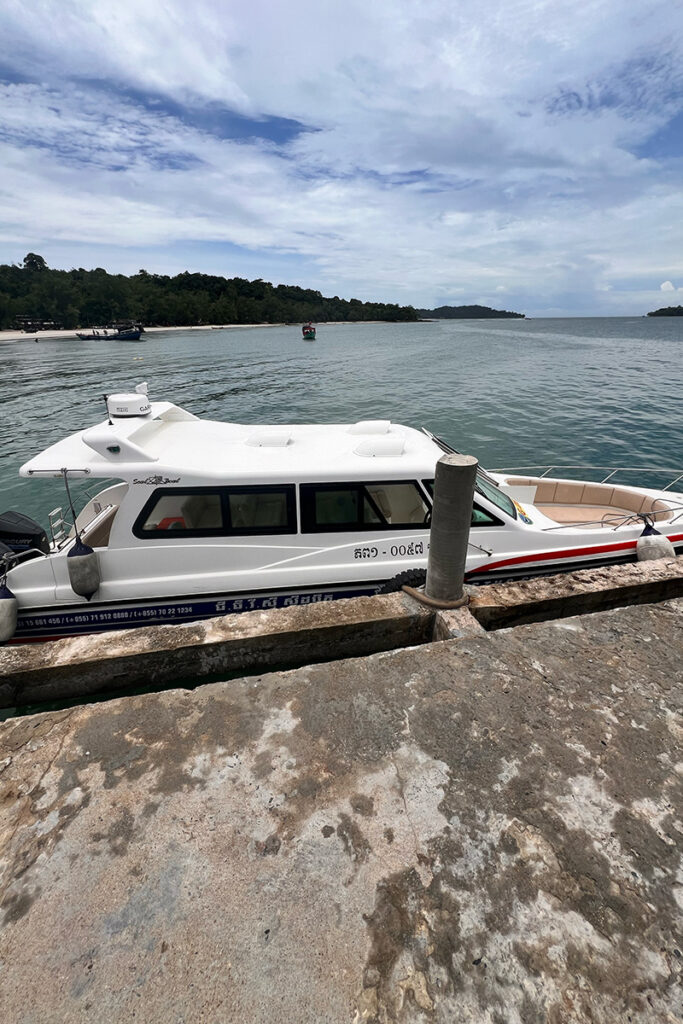 aller à Koh rong