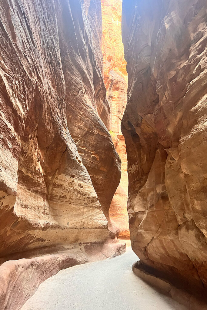 marcher dans petra